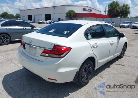 2014 Honda Civic Lx from USA, damaged, VIN 19XFB2F50EE036854